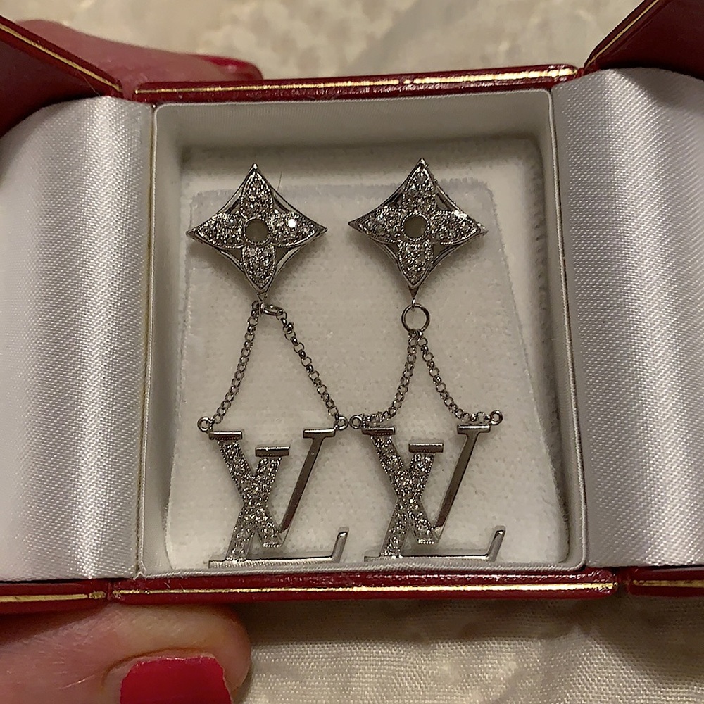 Louis Vuitton pierced earrings